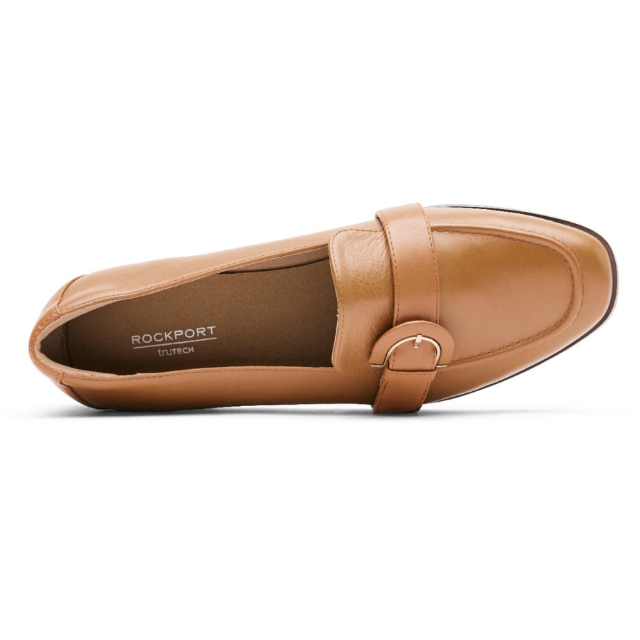 Mocassim Feminino Rockport Susana Fivela Mel