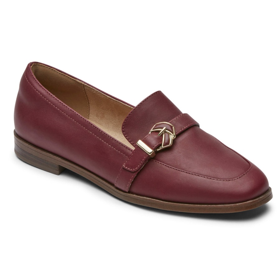 Mocassim Feminino Susana Knot Mocassim Rockport Porto Tawny