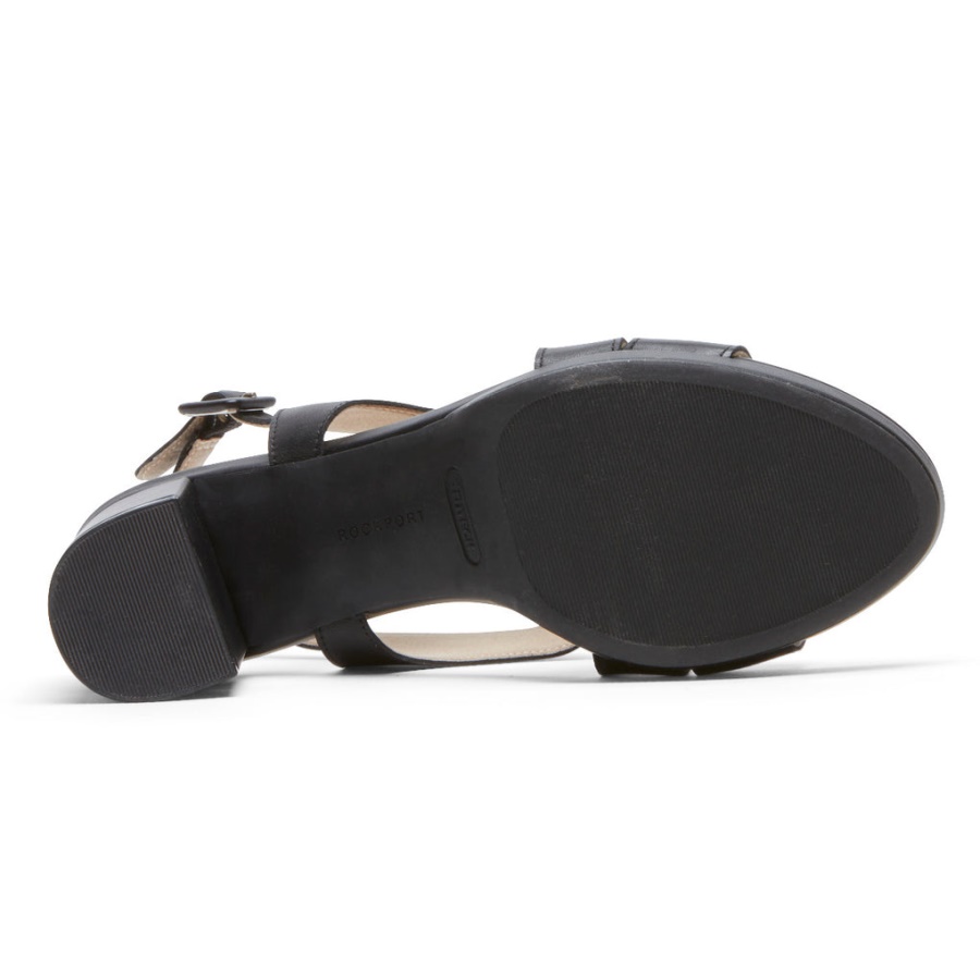 Rockport Tabitha Salto Slingback Preto Para Mulher