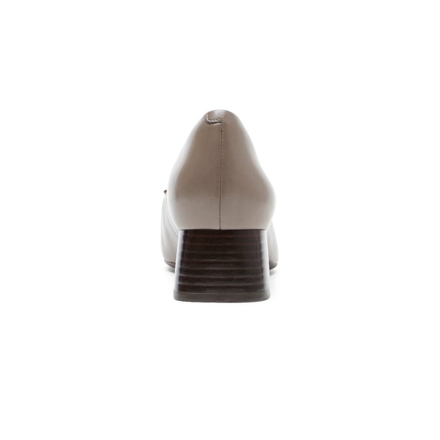 Mocassim Feminino Rockport Total Motion Esma Dover Taupe