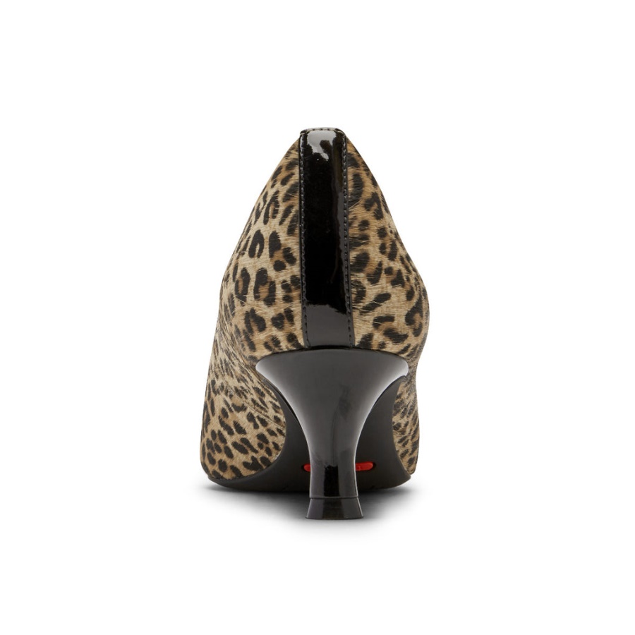 Rockport Movimento Total Feminino Kaiya V Calcanhar Bege