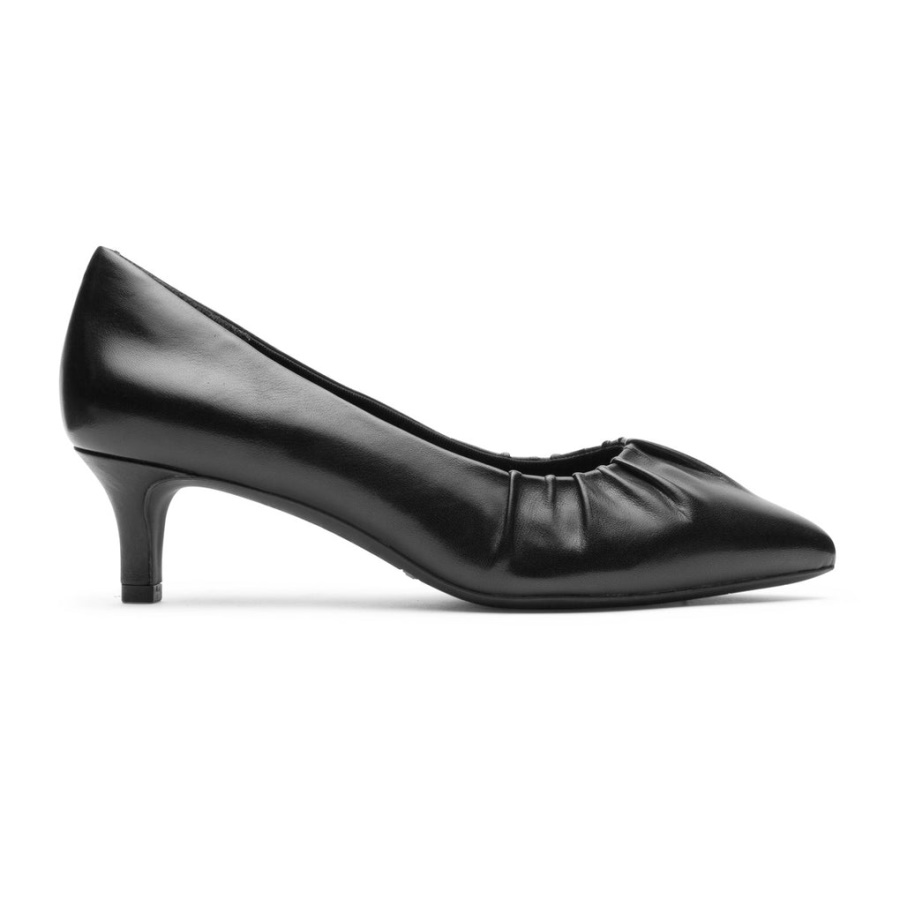 Rockport Women's Total Motion Kalila Reunido Calcanhar Preto