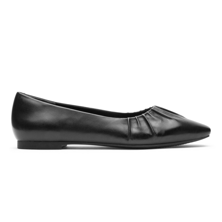 Movimento Total Feminino De Rockport Laylani Reuniu Preto Liso