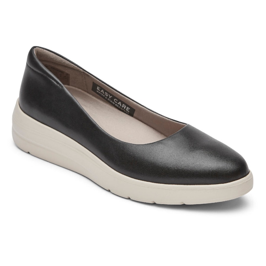 Rockport Movimento Total Feminino Lillie Ballet Preto