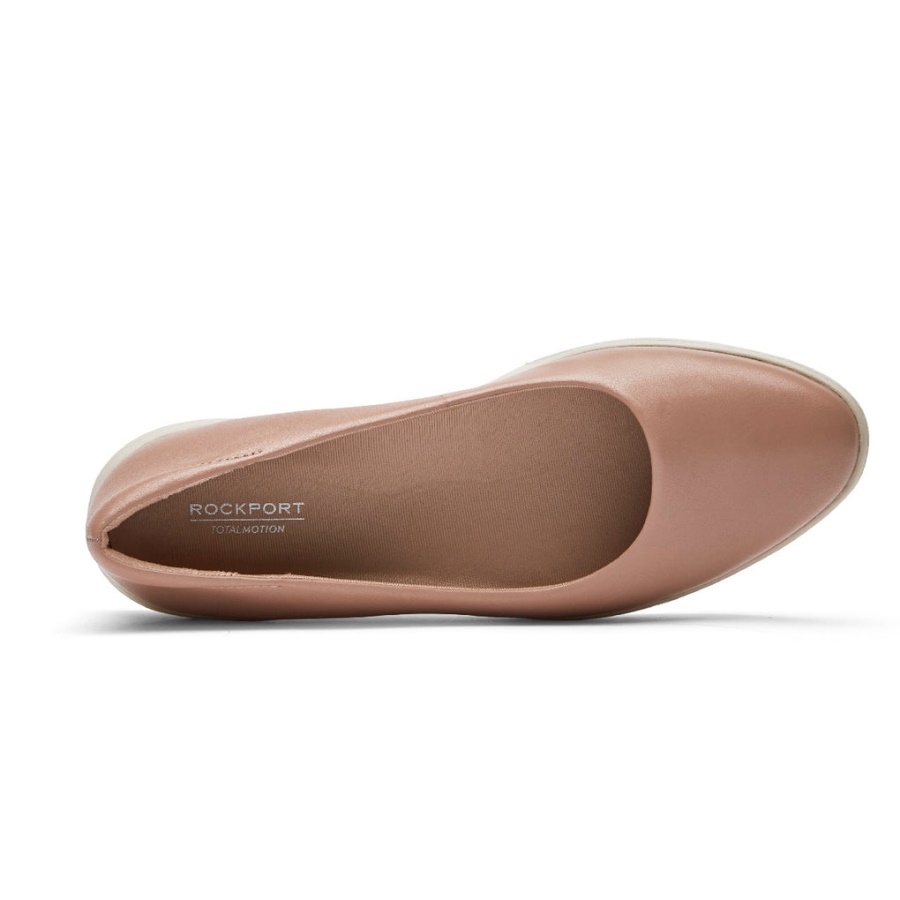 Rockport Movimento Total Feminino Lillie Ballet Flat Toscana Rosa