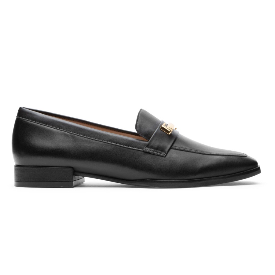 Rockport Movimento Total Feminino Santana Bit Loafer Preto Lthr
