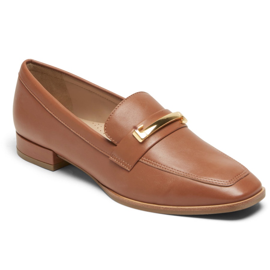 Rockport Movimento Total Feminino Santana Bit Loafer Tan Lthr