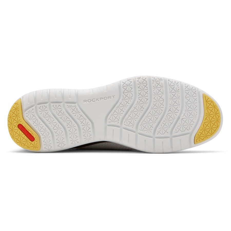 Rockport Feminino Movimento Total Esporte Malha Tênis Malha Cinza