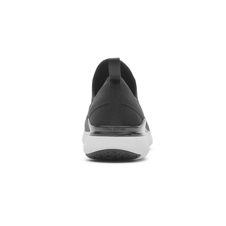 Rockport Feminino Total Motion Sport Mesh Slip-on Black Eco