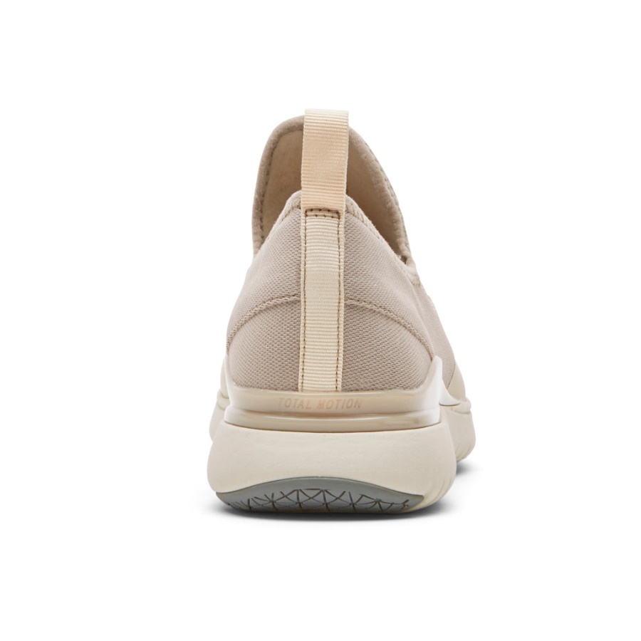 Rockport Feminino Total Motion Sport Mesh Slip-on Branco Hummus Eco