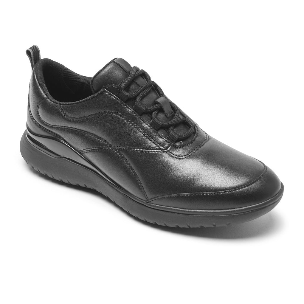 Tênis Rockport Feminino Total Motion Sport Couro Preto