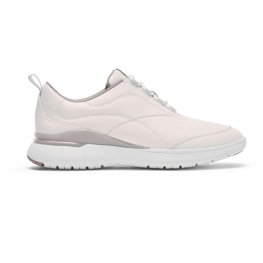 Tênis Rockport Feminino Total Motion Sport Couro Branco