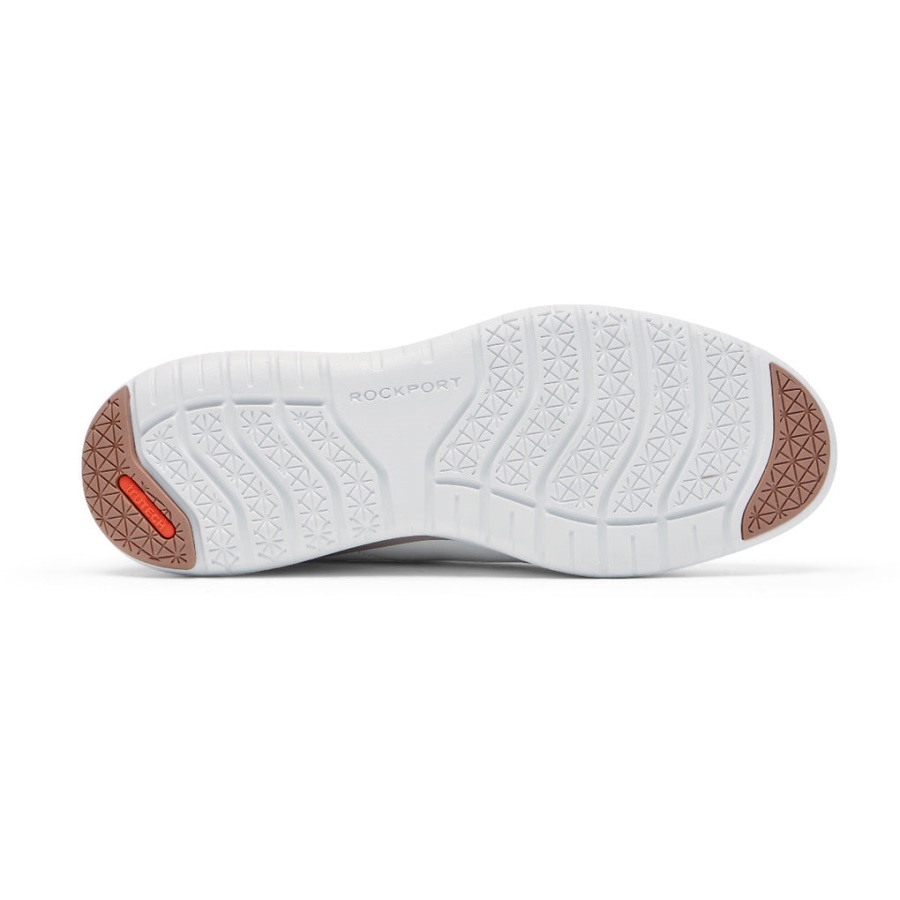 Tênis Rockport Feminino Total Motion Sport Couro Branco