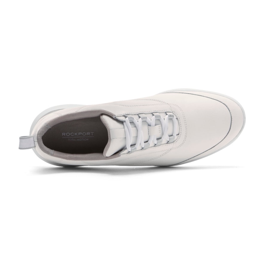 Tênis Rockport Feminino Total Motion Sport Couro Branco