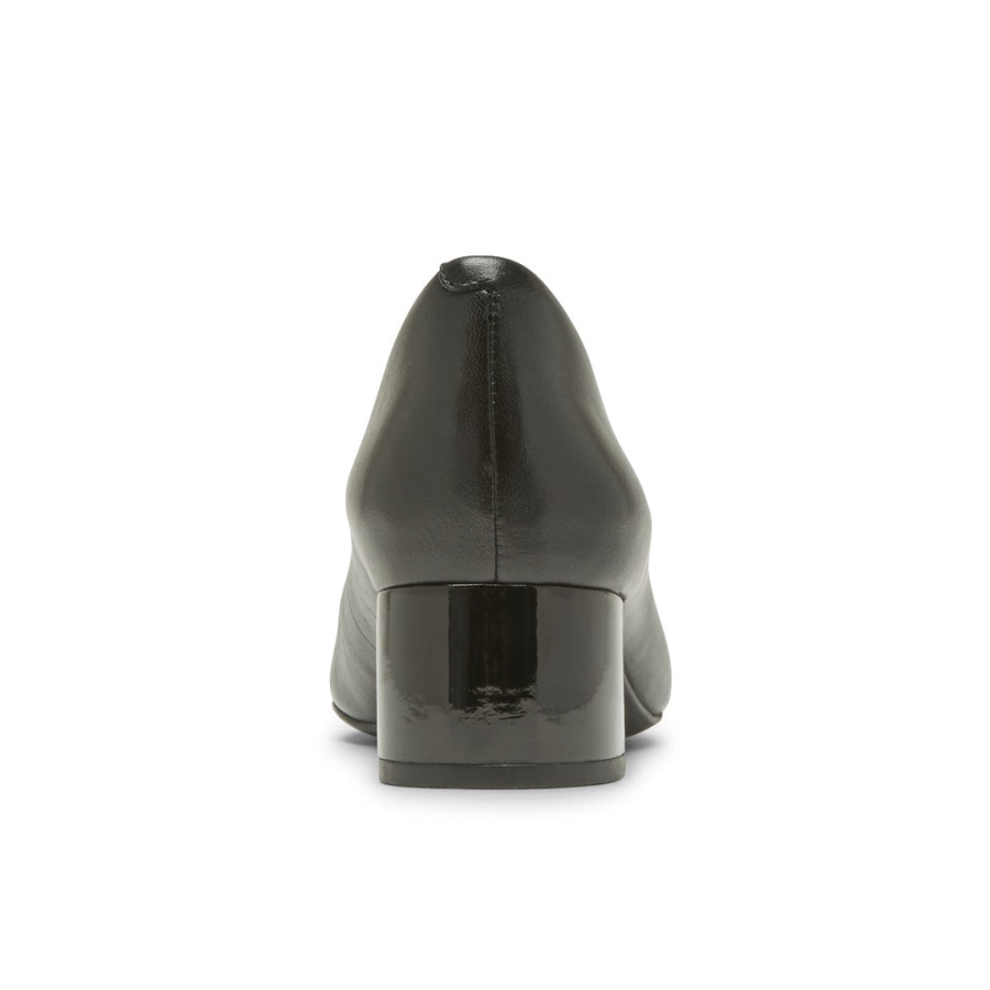 Rockport Feminino Total Motion Sydney Pump Couro Preto