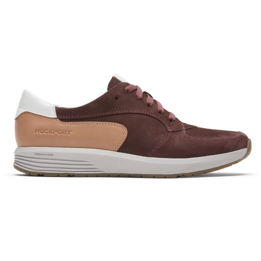 Tênis Feminino Rockport Trustride Prowalker Oxblood