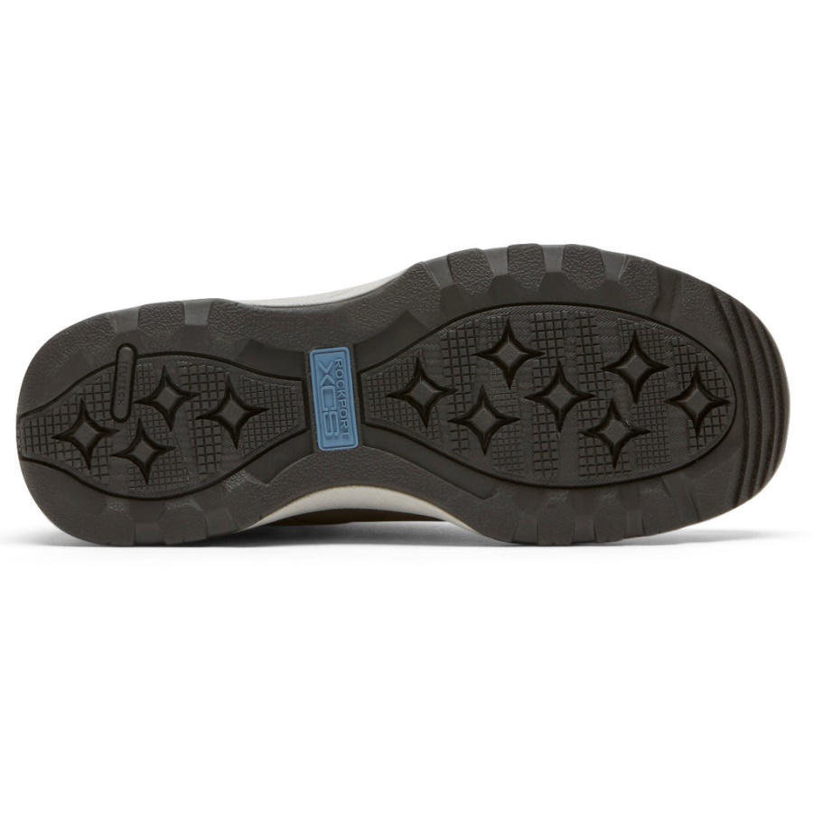 Bota Feminina Rockport Xcs Spruce Pico Impermeável Cinza