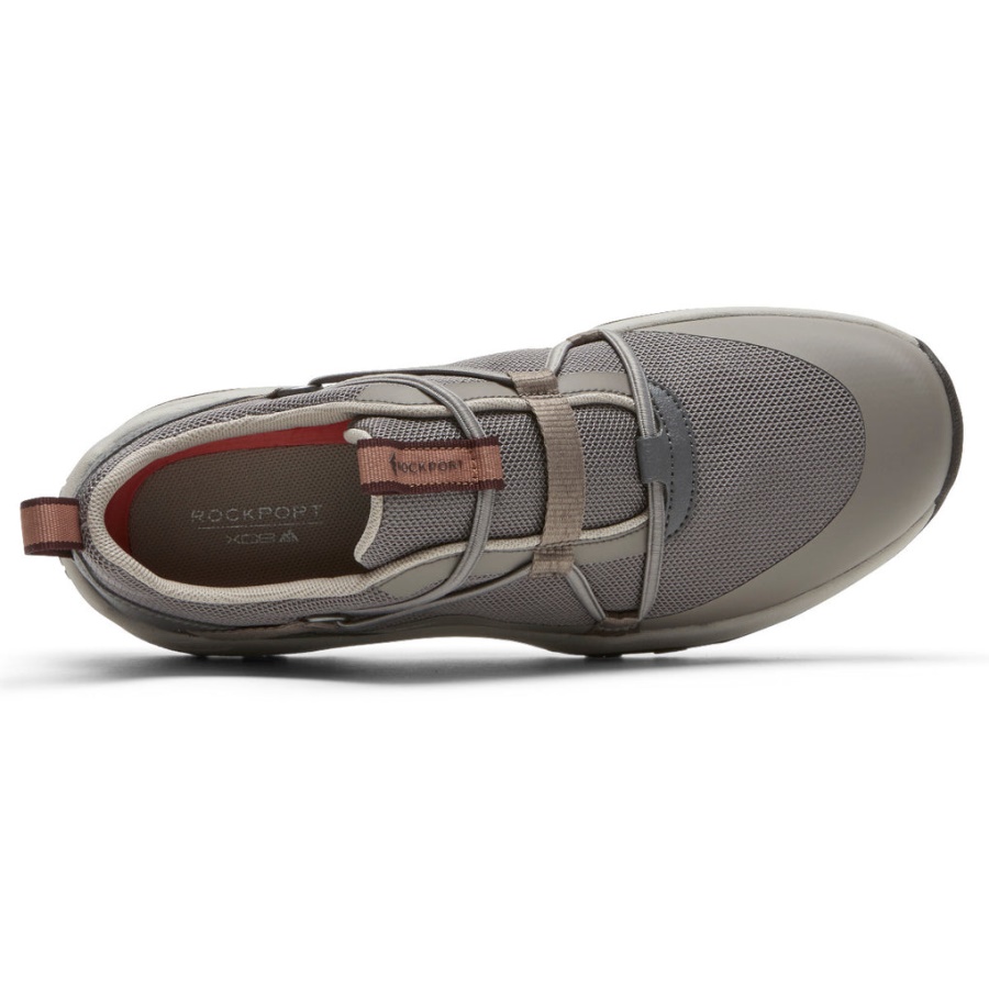 Rockport Xcs Spruce Pico Feminino Trekker Taupe