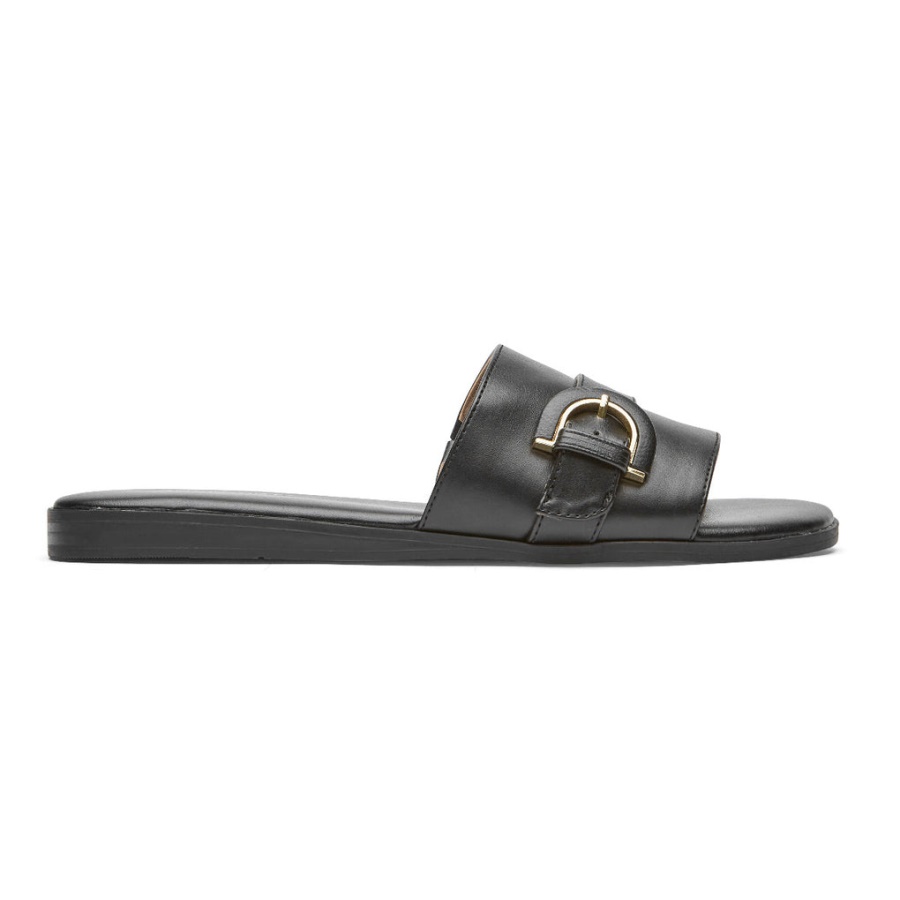 Yara Slide Feminino Rockport Preto