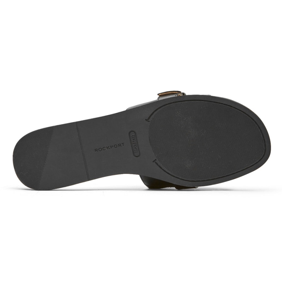 Yara Slide Feminino Rockport Preto
