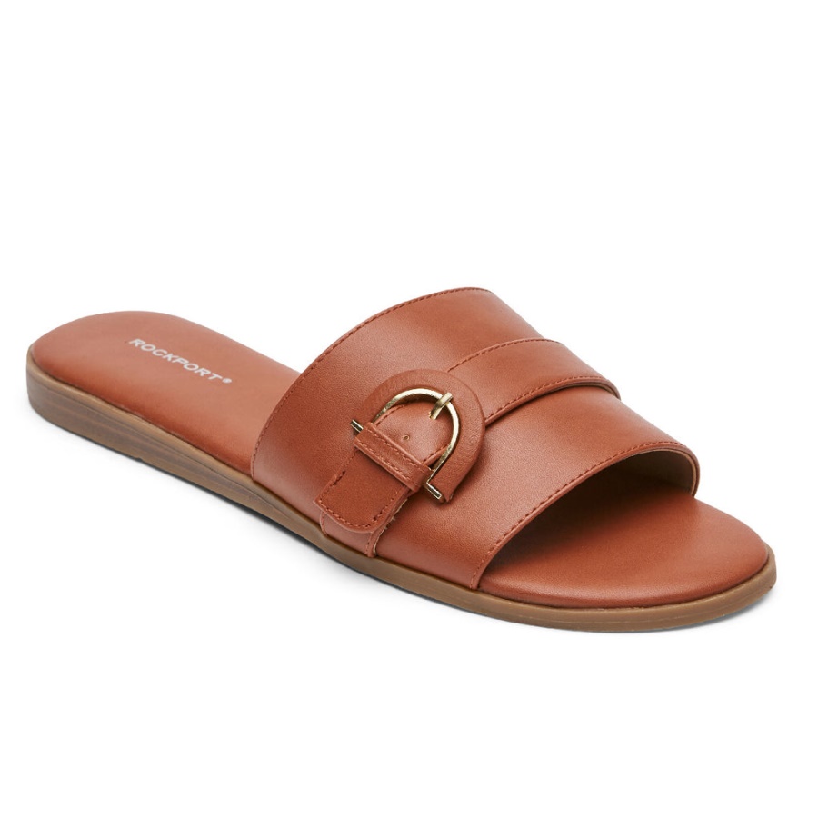 Slide Yara Feminino De Rockport Picante
