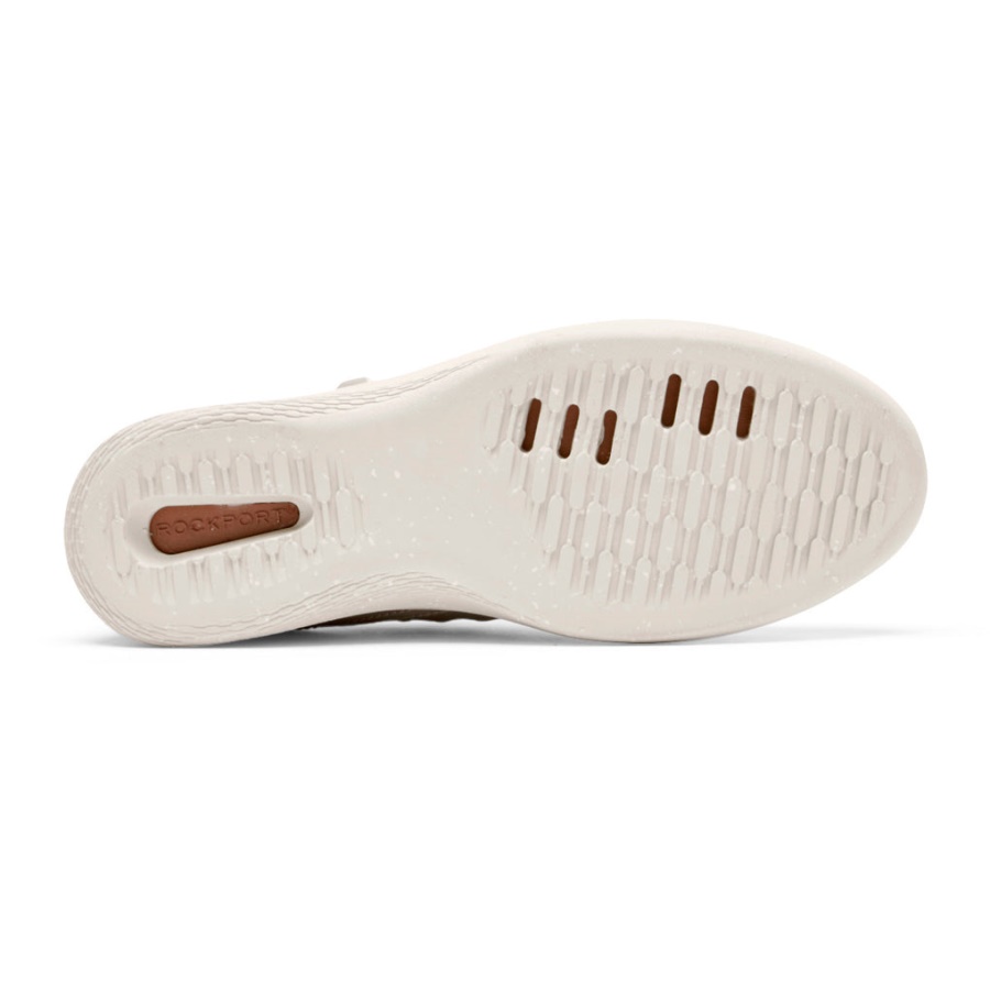 Tênis Feminino Rockport Truflex Fly Lavável Bungee Cinza