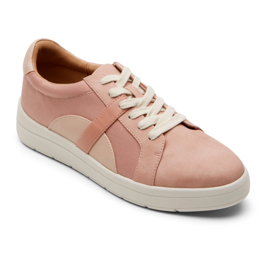 Sapatilha Feminina Truflex Navya Rockport Rosa Toscana