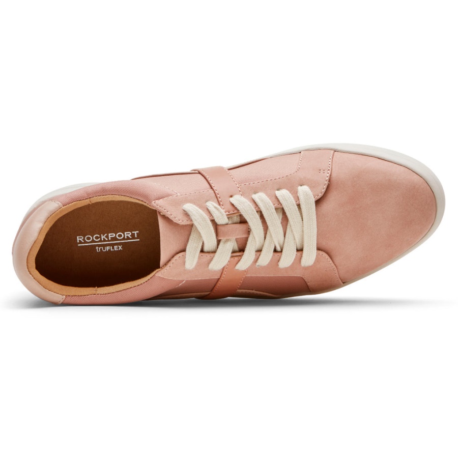 Sapatilha Feminina Truflex Navya Rockport Rosa Toscana