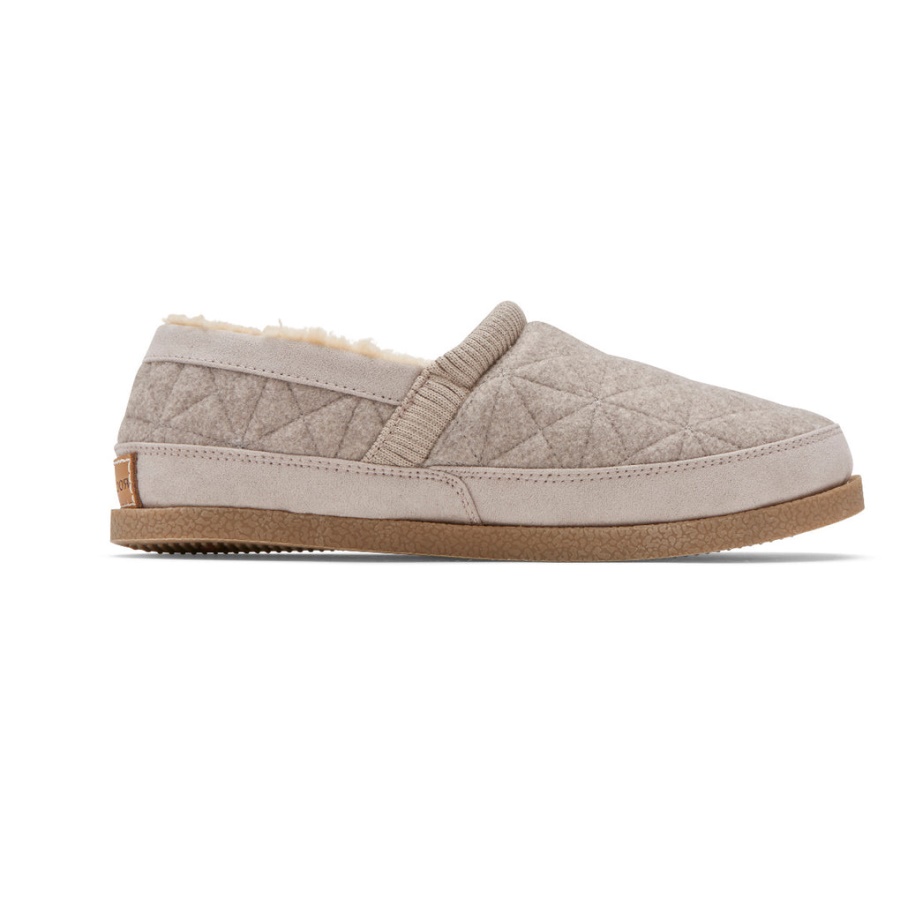 Sapatilha Feminina Rockport Trutech Veda Moc Cinza Taupe