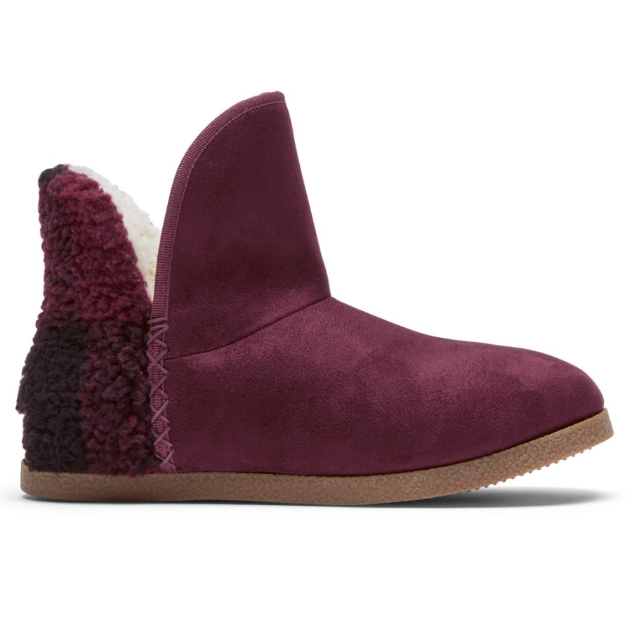 Bota Chinelo Veda Trutech Feminina Rockport Oxblood