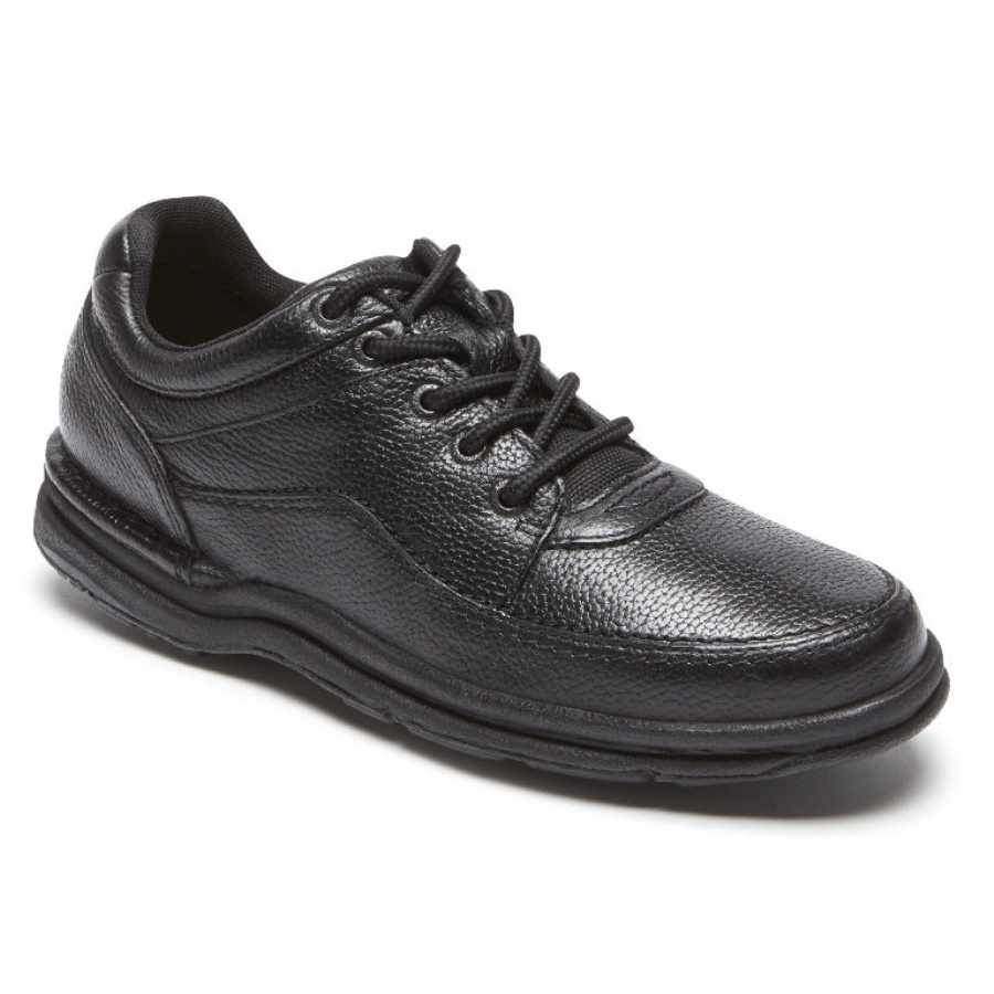 Sapato Clássico Masculino Rockport World Tour Preto
