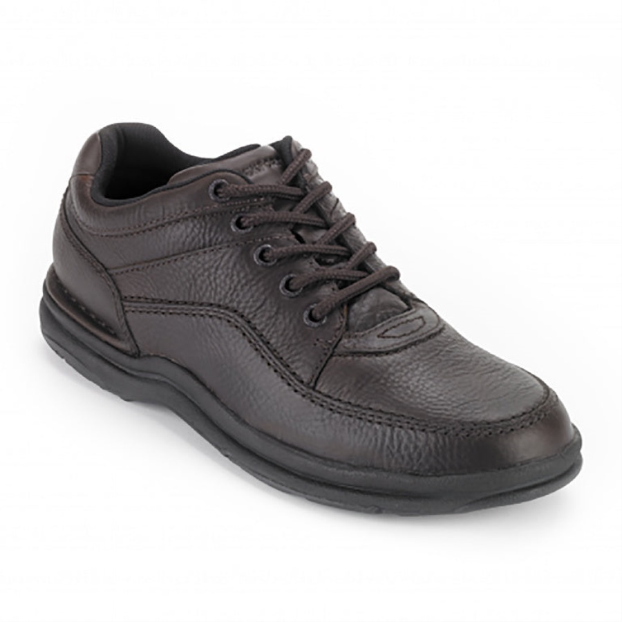 Rockport World Tour Sapato Clássico Masculino Com Gotas De Chocolate