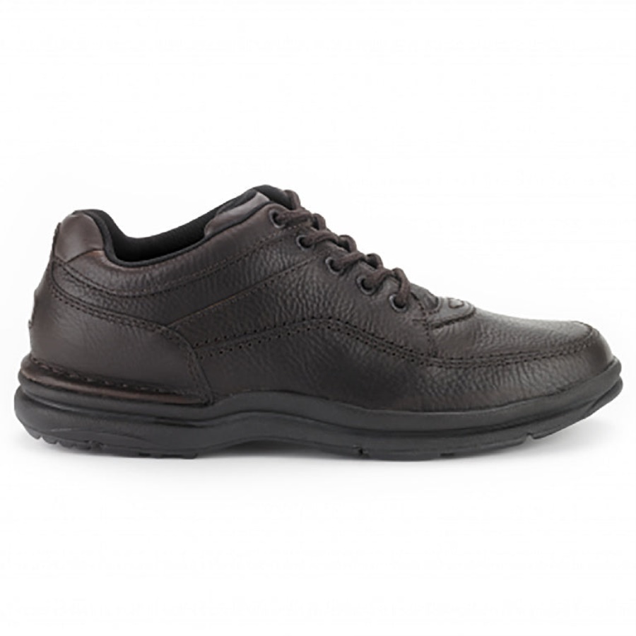 Rockport World Tour Sapato Clássico Masculino Com Gotas De Chocolate
